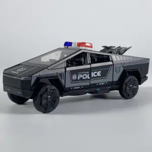 1:32 Scale Cybertruck Police Diecast Model 19 Sd7ff34d497f2478bb9b5bb3abd1a20541