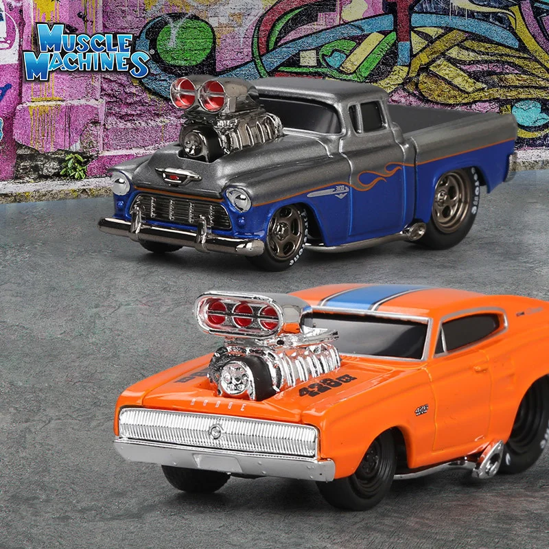 1955 Chevrolet Nomad Gasser Diecast Model 1:64 3 1955 Chevrolet Nomad Gasser Diecast Model 1:64 - Image 3