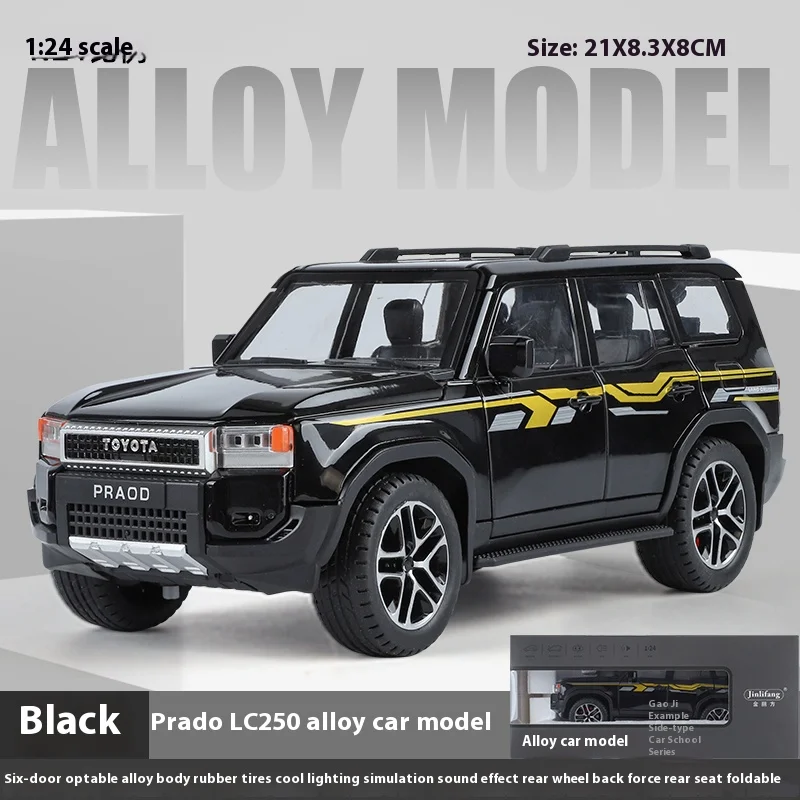 1:24 Diecast 2025 Toyota PRADO Land Cruiser 12 1:24 Diecast 2025 Toyota PRADO Land Cruiser - Image 12