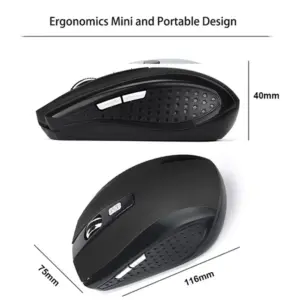2.4G Wireless Ergonomic Mouse with Adjustable DPI 12 Sdac0ca9d28bb4c8b92c656b027be53e6p