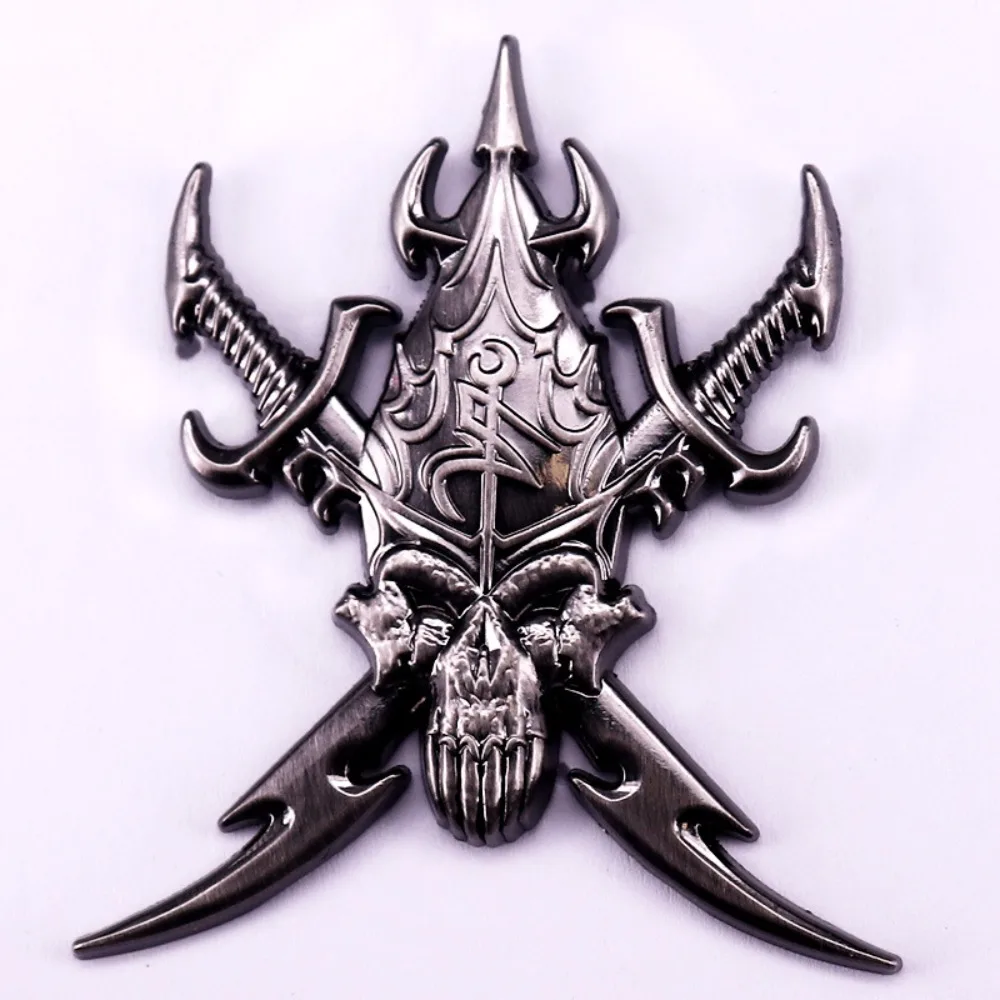 Dark Eldar Warrior Skull Badge 4cm Metal Alloy 4 Dark Eldar Warrior Skull Badge 4cm Metal Alloy - Image 4