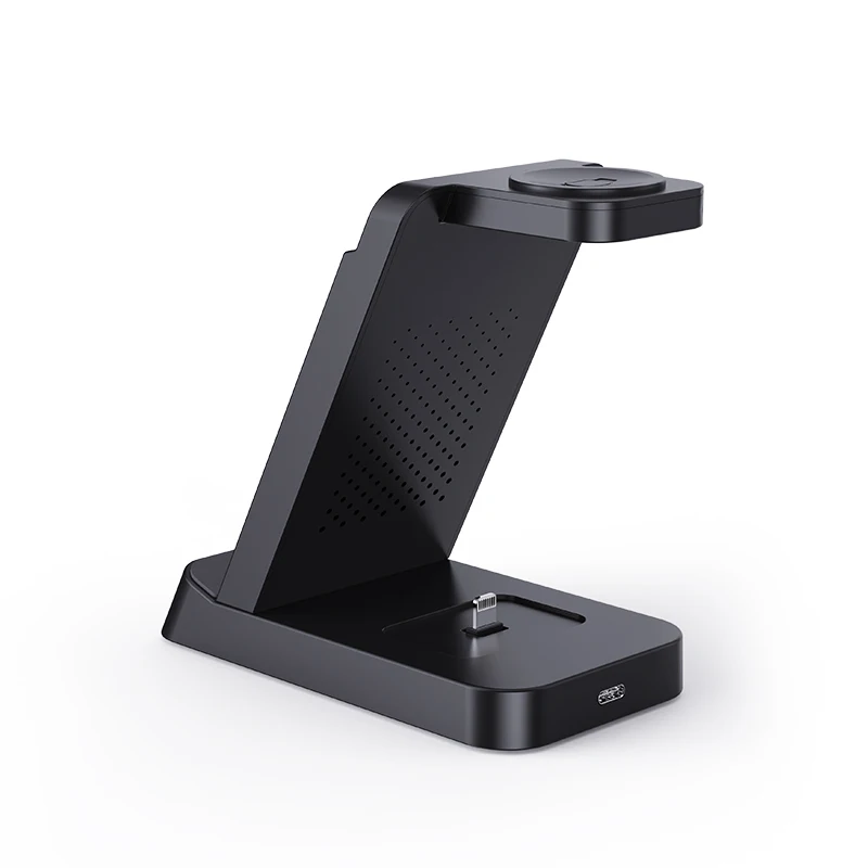 Three-in-One Wireless Charger for Smartphones and Earbuds 5 Three-in-One Wireless Charger for Smartphones and Earbuds - Image 5