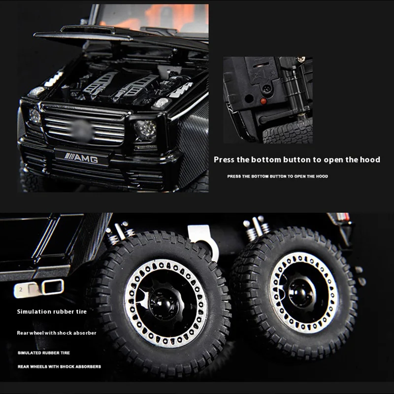 Alloy Model Car 1:20 Scale Off-Road Vehicle 5 Alloy Model Car 1:20 Scale Off-Road Vehicle - Image 5