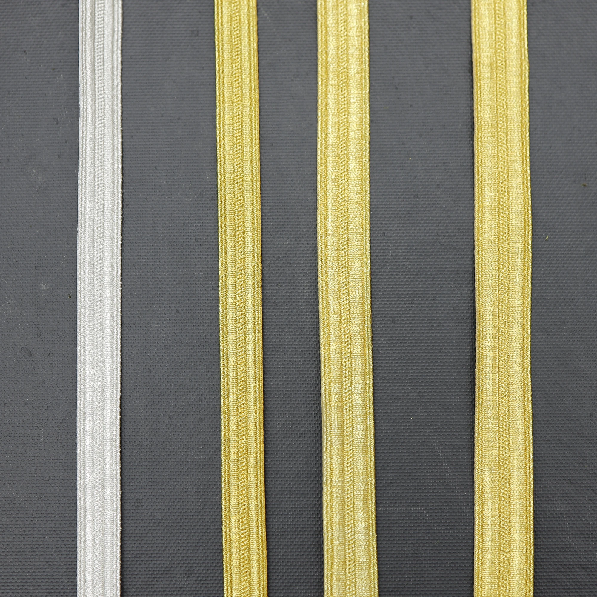 Golden Mylar Braid Ribbon in Multiple Widths 5 Golden Mylar Braid Ribbon in Multiple Widths - Image 5