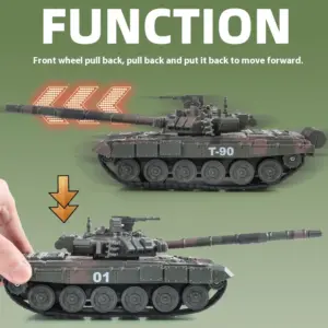T-90 Russian Tank Diecast Model with Lights 11 Sdef3a28105b2417cb6c12b4c9c97c383k