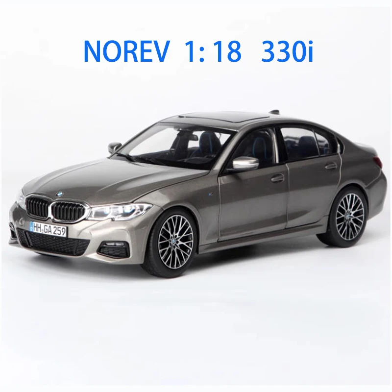 BMW 330i 1:18 Diecast Model Gray Metallic 7 BMW 330i 1:18 Diecast Model Gray Metallic - Image 7