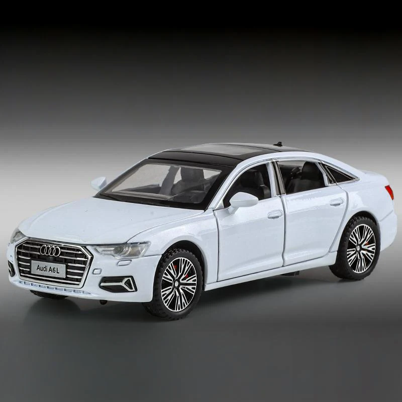 Audi A6L Luxury Midsize Sedan Diecast Model 1:32 9 Audi A6L Luxury Midsize Sedan Diecast Model 1:32 - Image 9