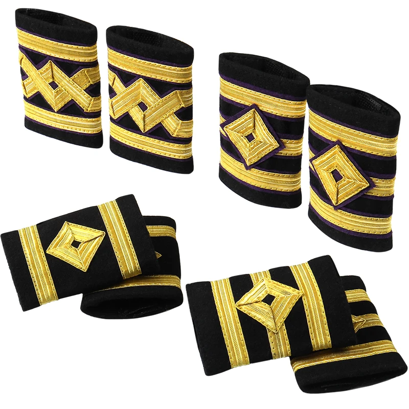 Military Navy Bullion Braid Epaulette Accessory 2 Military Navy Bullion Braid Epaulette Accessory - Image 2