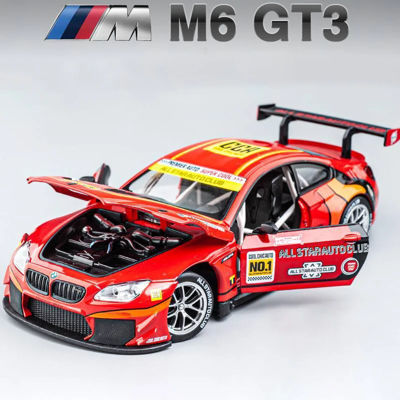 WELLY 1:24 BMW M4 GT3 Model with Sound and Light 11 WELLY 1:24 BMW M4 GT3 Model with Sound and Light - Image 11