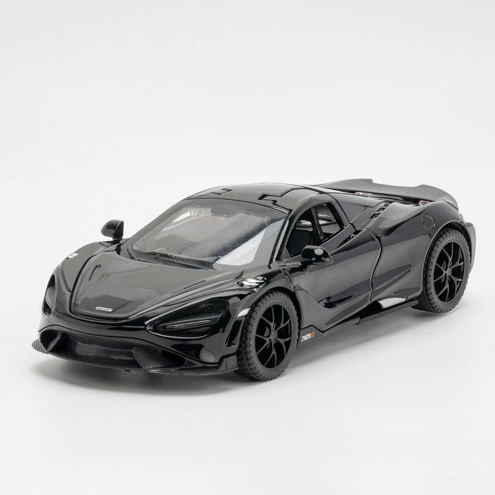1:32 Scale Diecast Supercar Model with Lights 14 1:32 Scale Diecast Supercar Model with Lights - Image 14