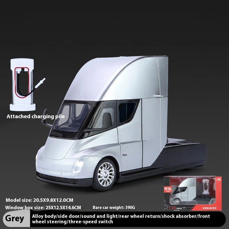 1/24 Scale Semi Truck Die-Cast Model 7 1/24 Scale Semi Truck Die-Cast Model - Image 7