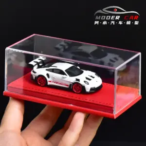 Acrylic Dust Box Set for 1:64 Model Cars 16 Se39d8dd3cb384342965c156acbe5b833x