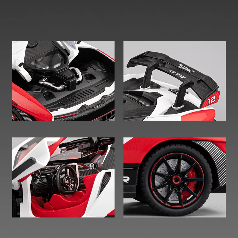 1:24 McLaren Senna Track Edition Model Car 6 1:24 McLaren Senna Track Edition Model Car - Image 6
