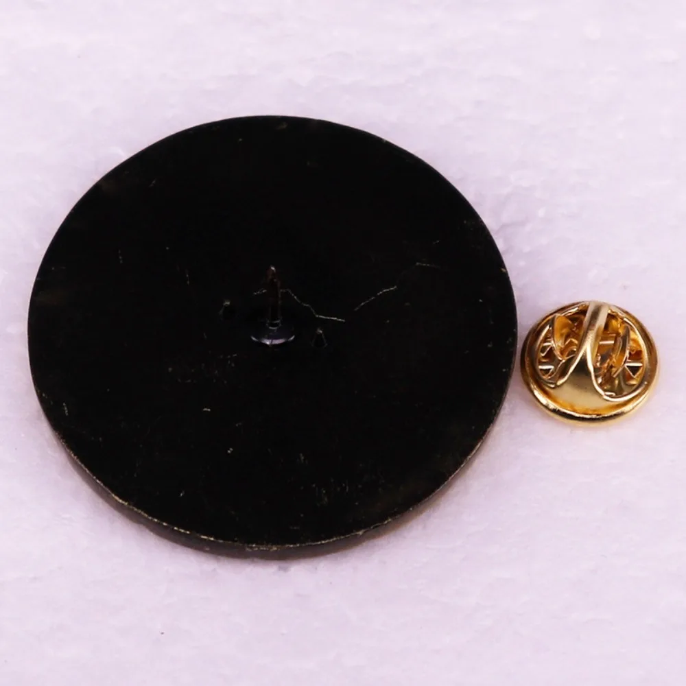 Retro Anubis Bastet Bronze Brooch 3 cm 2 Retro Anubis Bastet Bronze Brooch 3 cm - Image 2