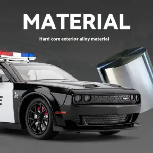 1:24 Dodge Challenger SRT Hellcat Police Model 11 Se410b4cec1314297baa32bd9ad36a4a3w