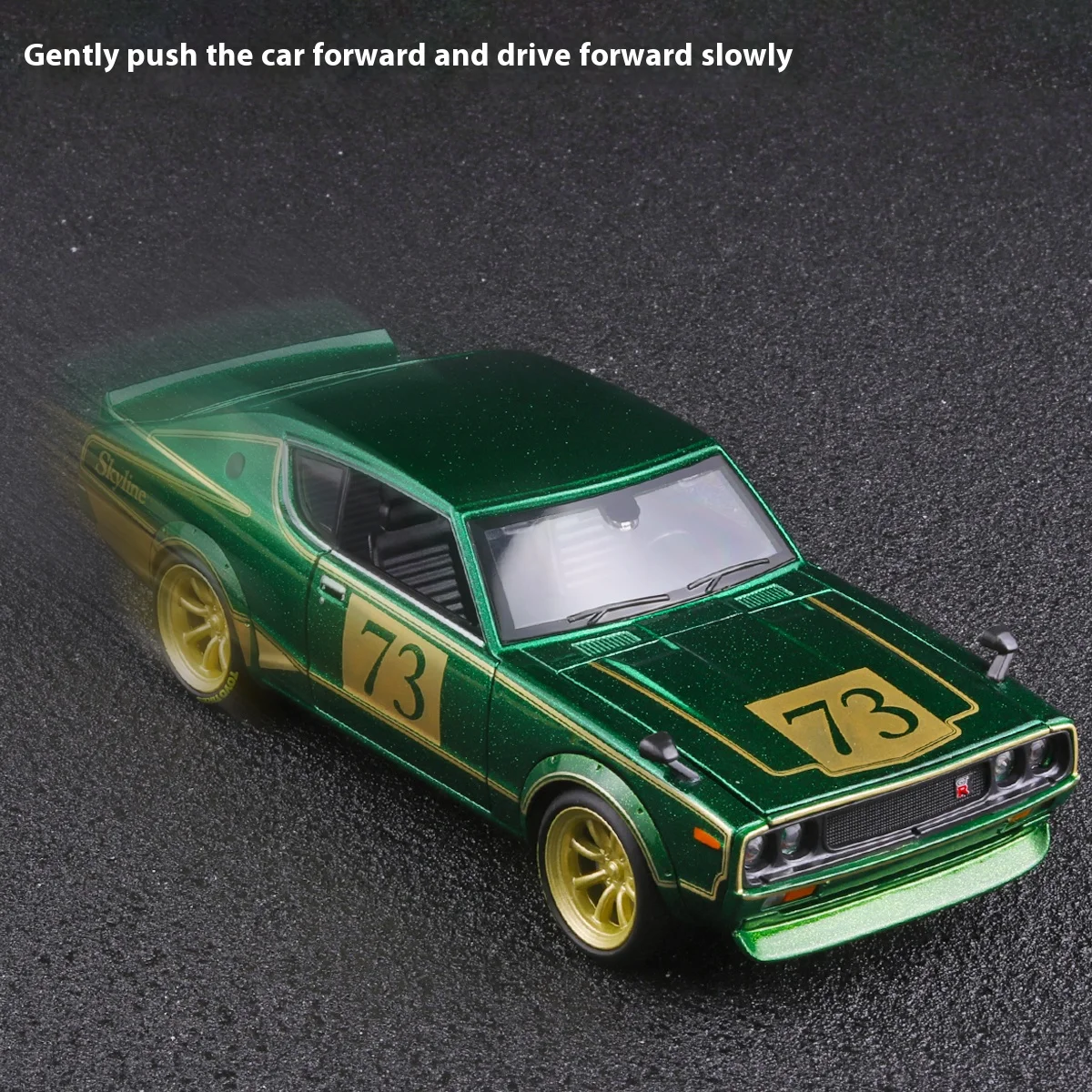 Luxury Retro Alloy Sedan Model 1:24 Scale 5 Luxury Retro Alloy Sedan Model 1:24 Scale - Image 5