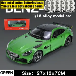 Benz AMG GTR 1:18 Scale Diecast Model 22 Se4bd0a4ceced4bc69db100e246e0d8f2R 2