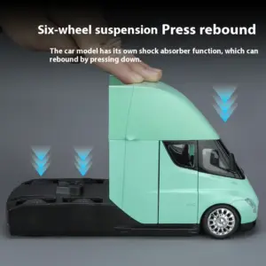 1/24 Scale Semi Truck Die-Cast Model 10 Se5343085ad93453eafaffc1bbcaaf4b2S