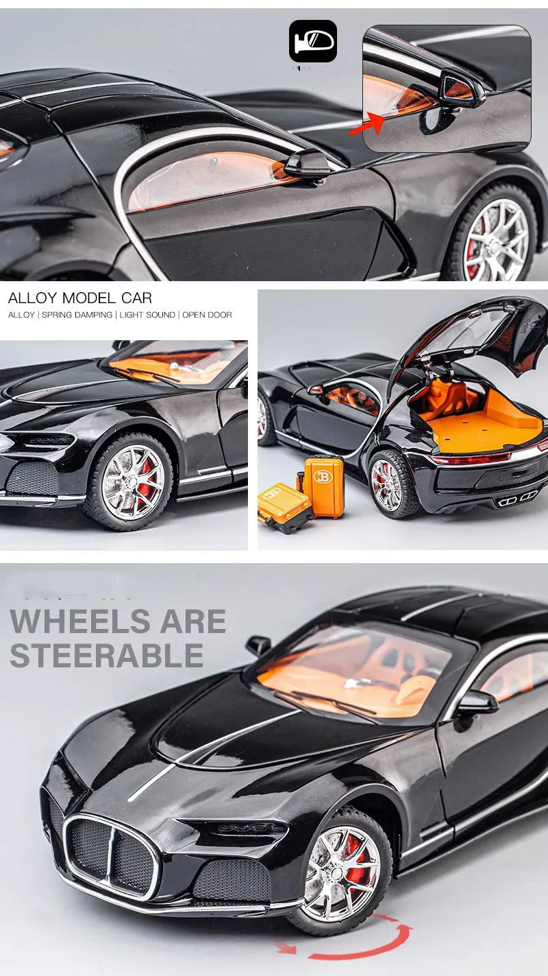 1/24 Bugatti Atlantic Scale Model with Sound 4 1/24 Bugatti Atlantic Scale Model with Sound - Image 4