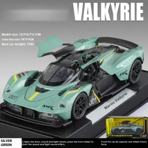 Light Green 1:32 Model Car Collectible 15 Se57cc97ac3f249bb943bd75c667c0b2e5