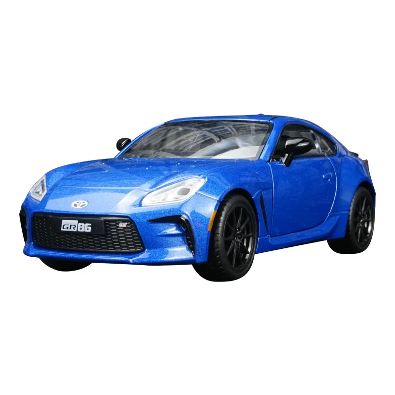 1:28 Scale Toyota GR86 Diecast Model in Blue 8 1:28 Scale Toyota GR86 Diecast Model in Blue - Image 8