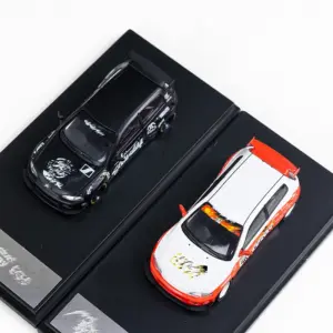 FUJI 1:64 Civic EG6 JACCS Diecast Model Set 7 Se73aa25e72304ac5bd092c1009e61861A