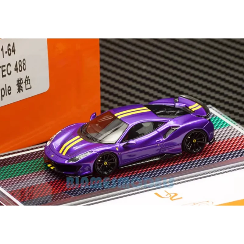 1:64 Scale Blue Resin Model Car 4 1:64 Scale Blue Resin Model Car - Image 4