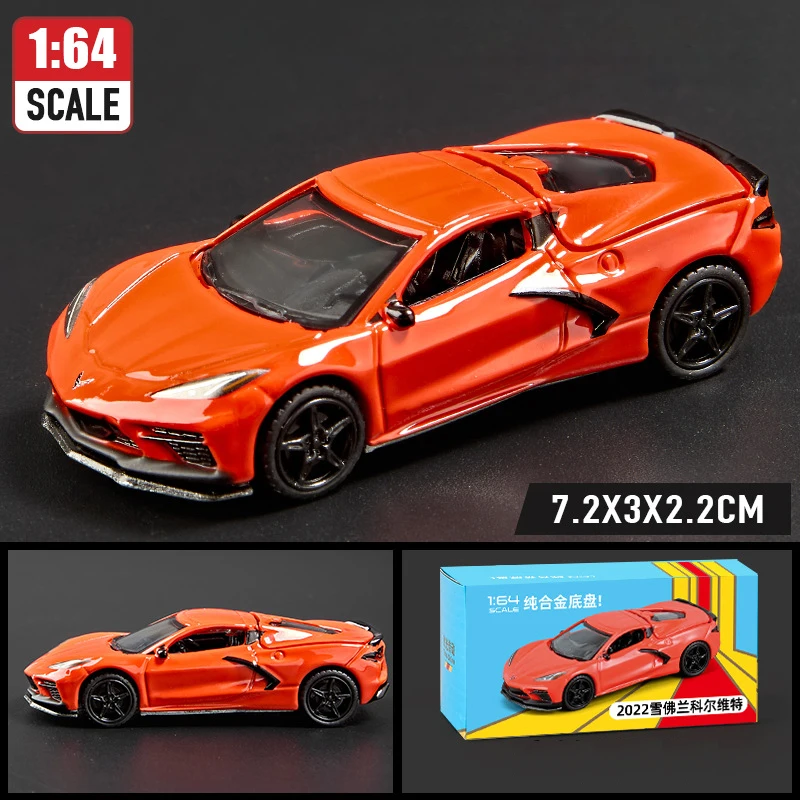 1:64 Scale Diecast Model Car with Racing Detailing 9 1:64 Scale Diecast Model Car with Racing Detailing - Image 9