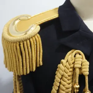 Gold Bullion Shoulder Epaulettes with Fringe 8 Se8e0fdbdf9e74578b133d76d90348d8en