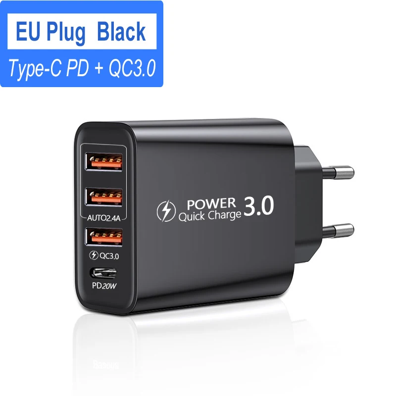 USB 30W Fast Charger with 4 Ports 10 USB 30W Fast Charger with 4 Ports - Image 10