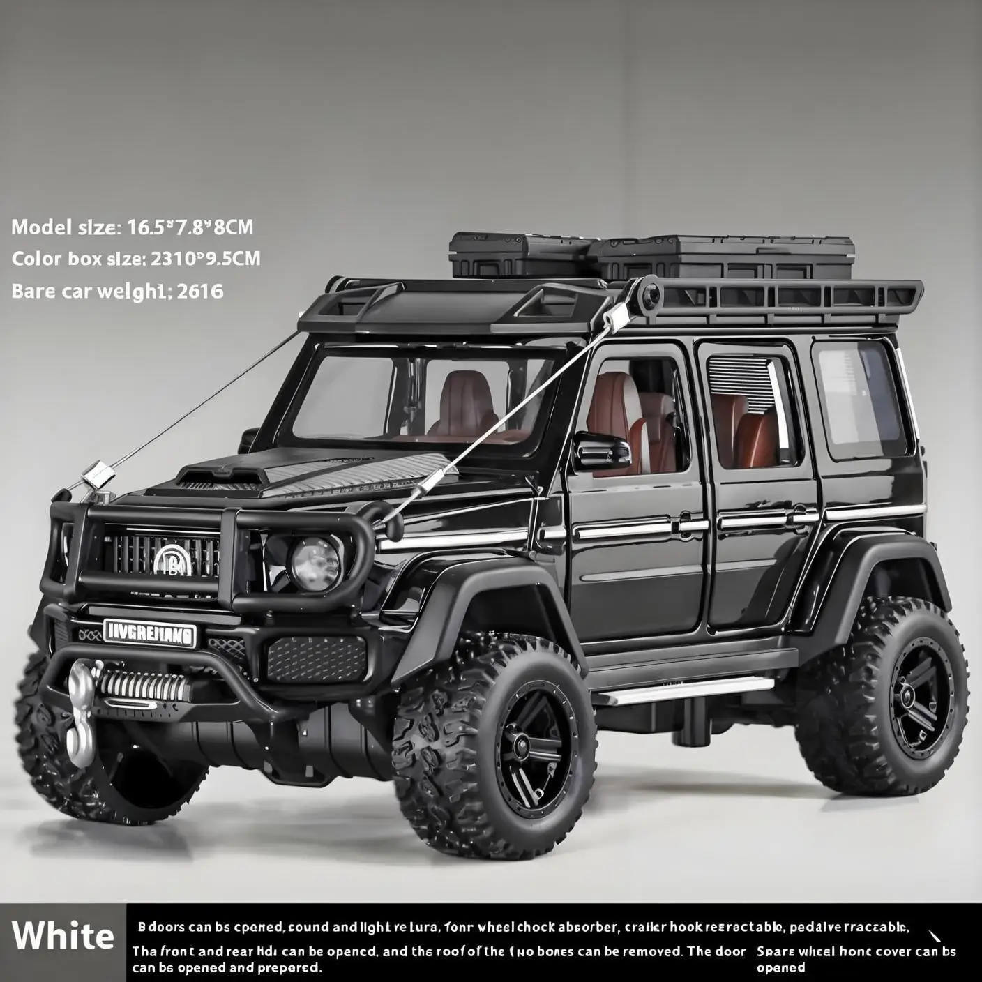 1:32 Mercedes Benz G550 4x4 Diecast Model 11 1:32 Mercedes Benz G550 4x4 Diecast Model - Image 11