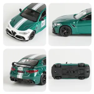 Bburago 1:43 Alfa Romeo GTAm Die-Cast Model 12 Seb588abc3881475abc907a5816cab7048