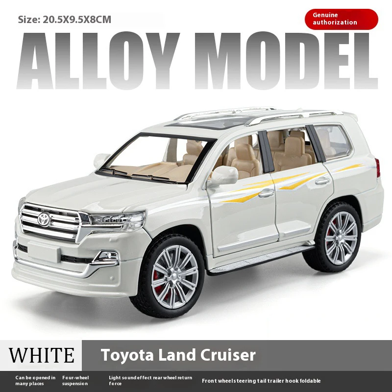 Diecast Toyota Land Cruiser 1:24 Scale Model 8 Diecast Toyota Land Cruiser 1:24 Scale Model - Image 8