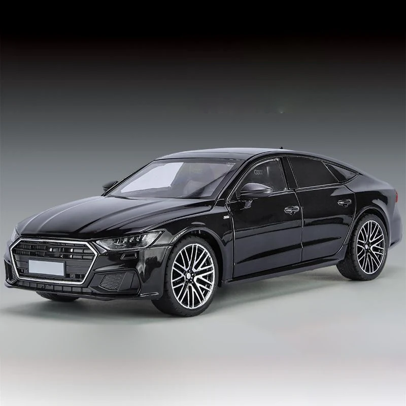 1/24 Scale Metallic Blue Alloy Model Car 13 1/24 Scale Metallic Blue Alloy Model Car - Image 13