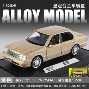 1:32 Crown Alloy Diecast Model Car Black Sedan 23 See583d7f6df04f3ca5aa1b2acc6d1485l