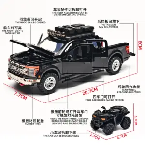 1:24 Scale F150 Off Road Pickup Model Car 17 See97c9103c51490e8986e11db2acd06du