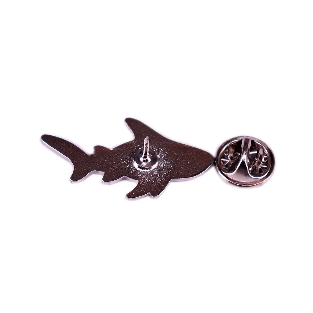 Shark Skeleton Punk Gothic Brooch Badge 3 Shark Skeleton Punk Gothic Brooch Badge - Image 3