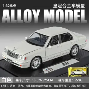 1:32 Crown Alloy Diecast Model Car Black Sedan 22 Seee6e47ea12f4baea7232330e64842bbt