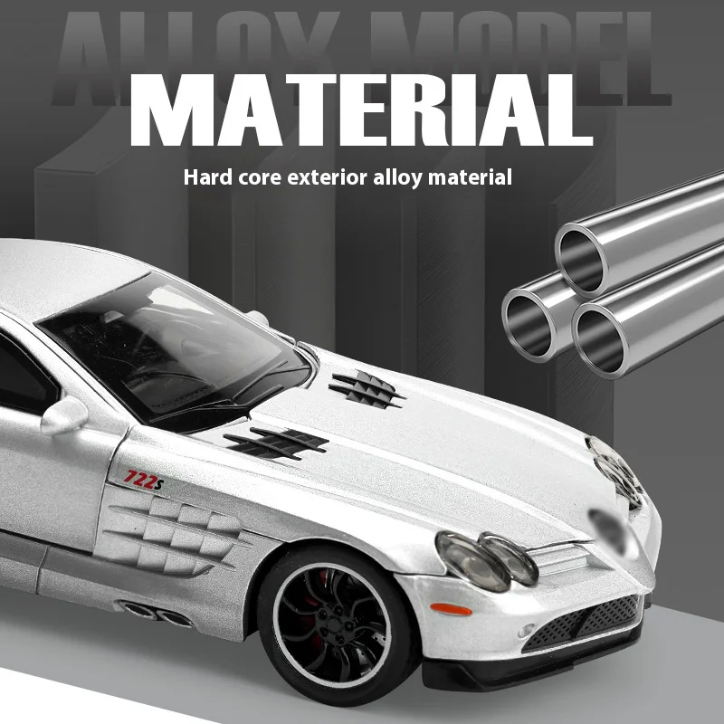 Zinc Alloy Sports Car Model 1:32 Scale 3 Zinc Alloy Sports Car Model 1:32 Scale - Image 3