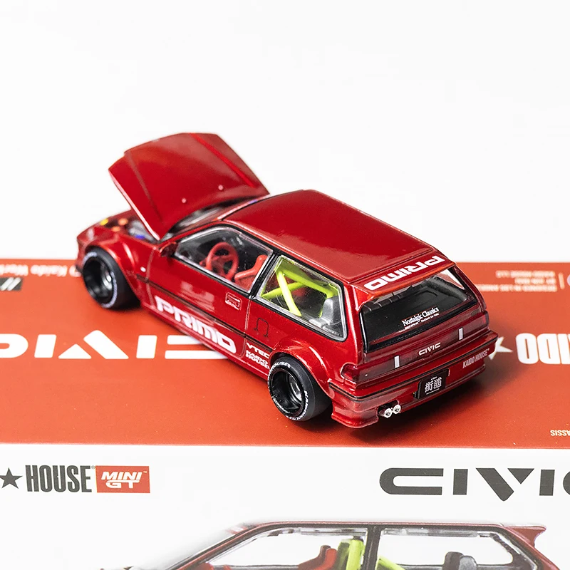 Kaido House MINIGT 1:64 Honda Civic Model 4 Kaido House MINIGT 1:64 Honda Civic Model - Image 4