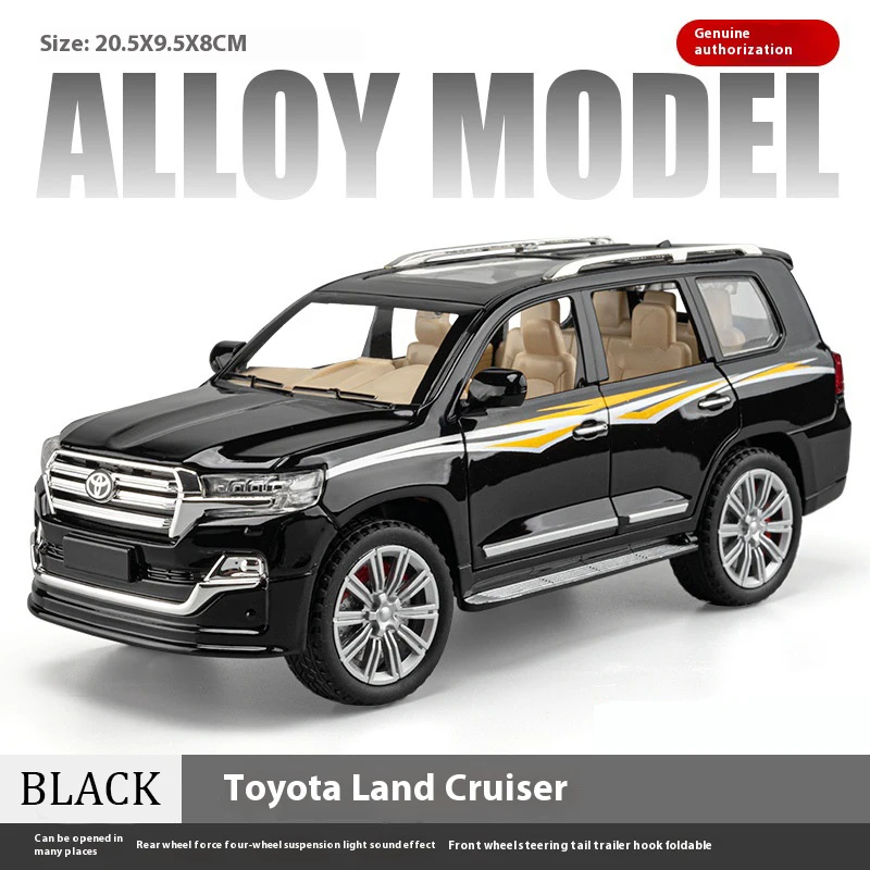 Diecast Toyota Land Cruiser 1:24 Scale Model 7 Diecast Toyota Land Cruiser 1:24 Scale Model - Image 7