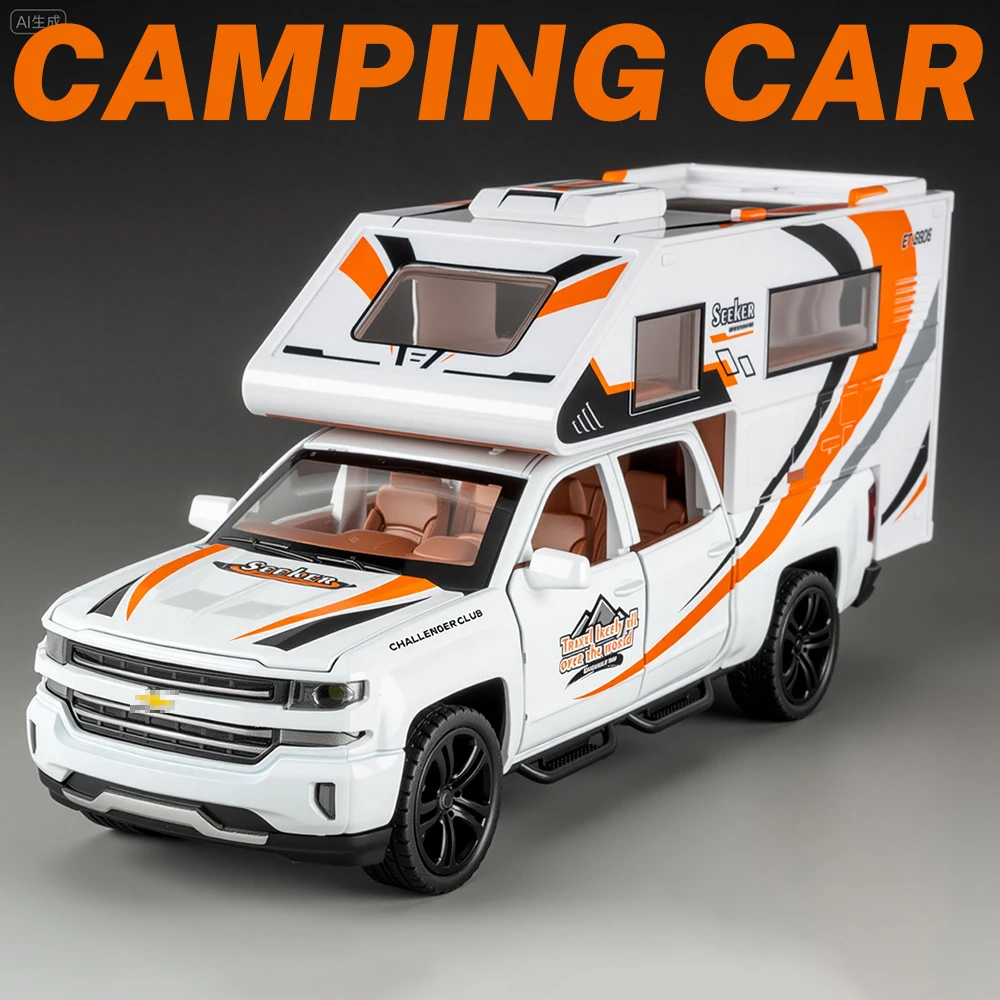 1:32 Scale Diecast Silverado RV Model 9 1:32 Scale Diecast Silverado RV Model - Image 9
