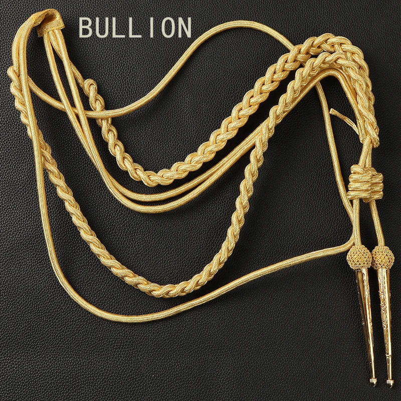 Golden Bullion Wire Military Epaulette Costume 8 Golden Bullion Wire Military Epaulette Costume - Image 8