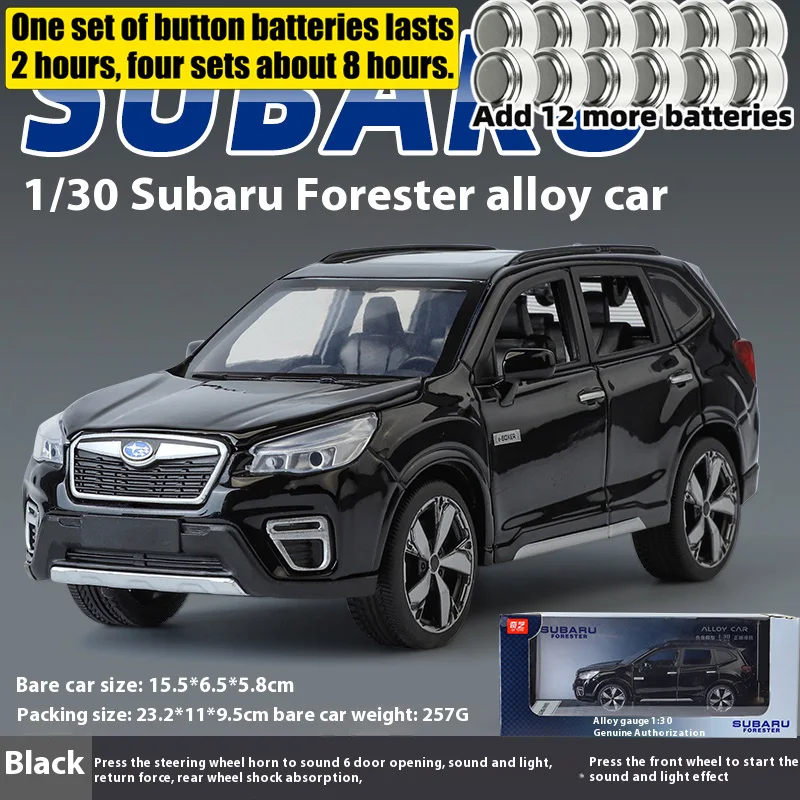 1:30 Scale Subaru Forester Diecast Model 13 1:30 Scale Subaru Forester Diecast Model - Image 13