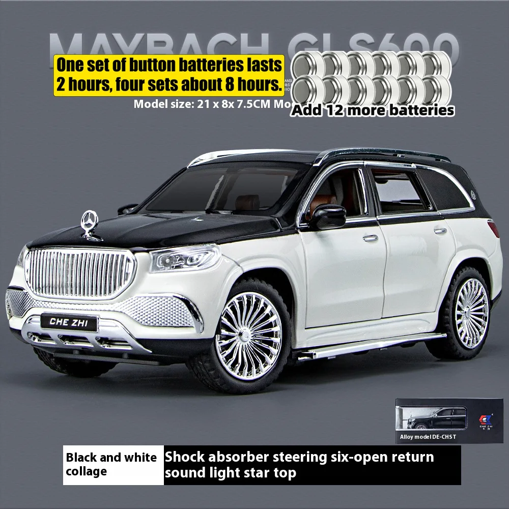 1:24 Scale Mercedes Benz Maybach GLS600 Model 12 1:24 Scale Mercedes Benz Maybach GLS600 Model - Image 12