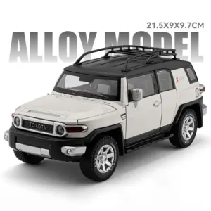 1:24 Toyota FJ Cruiser Diecast Model in Blue 17 Sf1a2b018585a4661b686169aa9b72b6d6