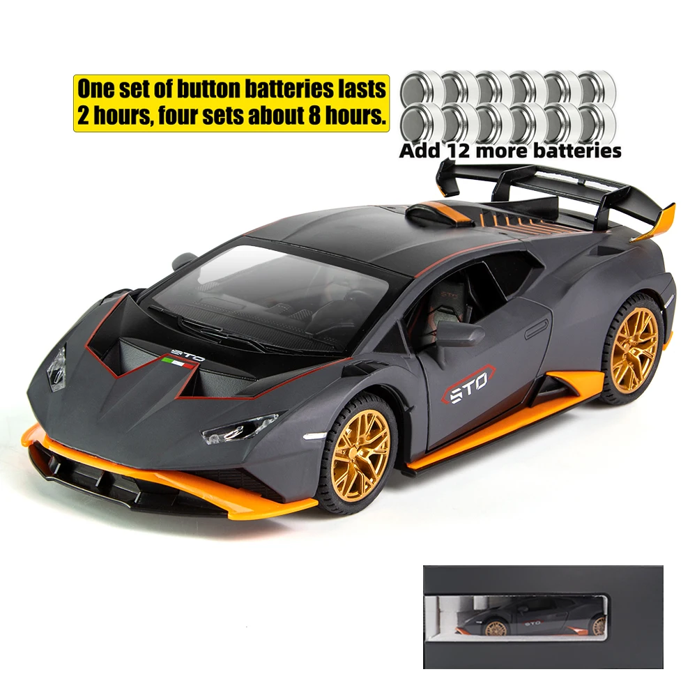 1:24 Scale Lamborghini Huracan STO Diecast Model 9 1:24 Scale Lamborghini Huracan STO Diecast Model - Image 9