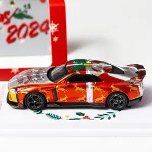 INNO 1:64 GT-R50 Christmas Edition Model Car 8 Sf3bf840f9d8c4486a1d7db46651c903az