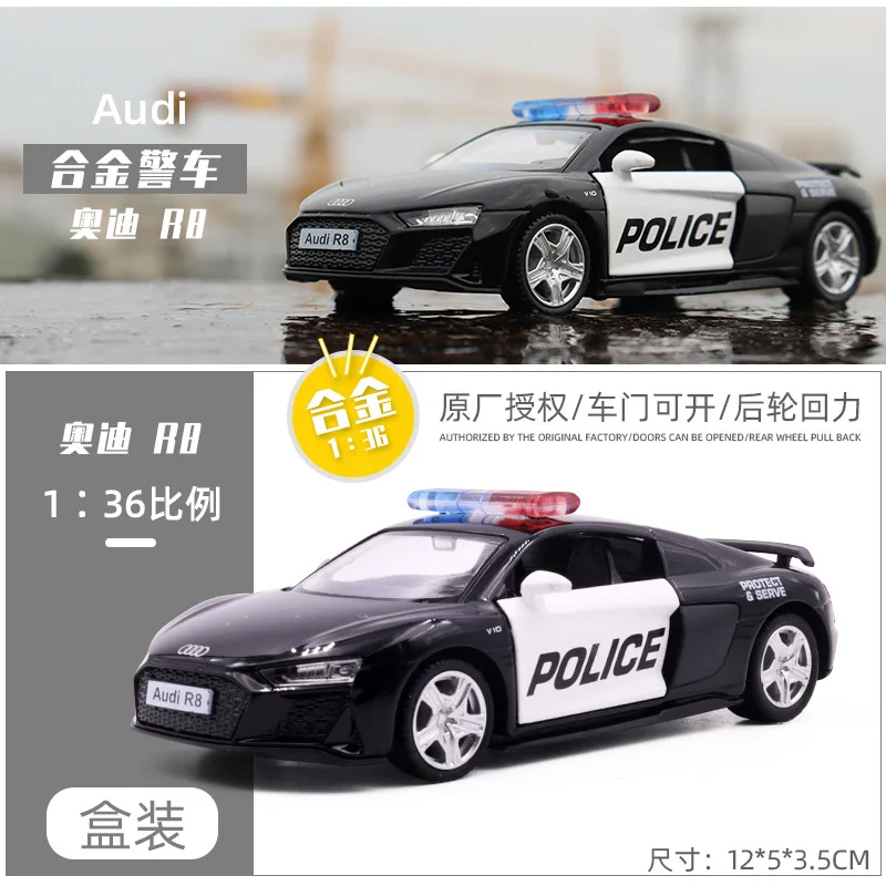 1:36 Scale Police Car Model Collection 11 1:36 Scale Police Car Model Collection - Image 11