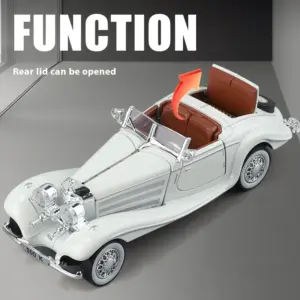 1:32 Scale Classic Car Model in White 15 Sf5ce66d512e743779939c2989a3762b7Y 1